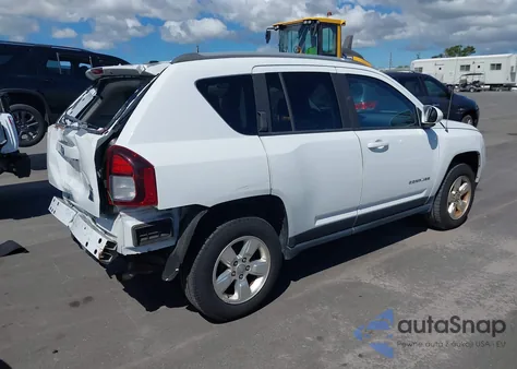 2016 Jeep Compass Latitude from USA, damaged, VIN 1C4NJCEA3GD665919
